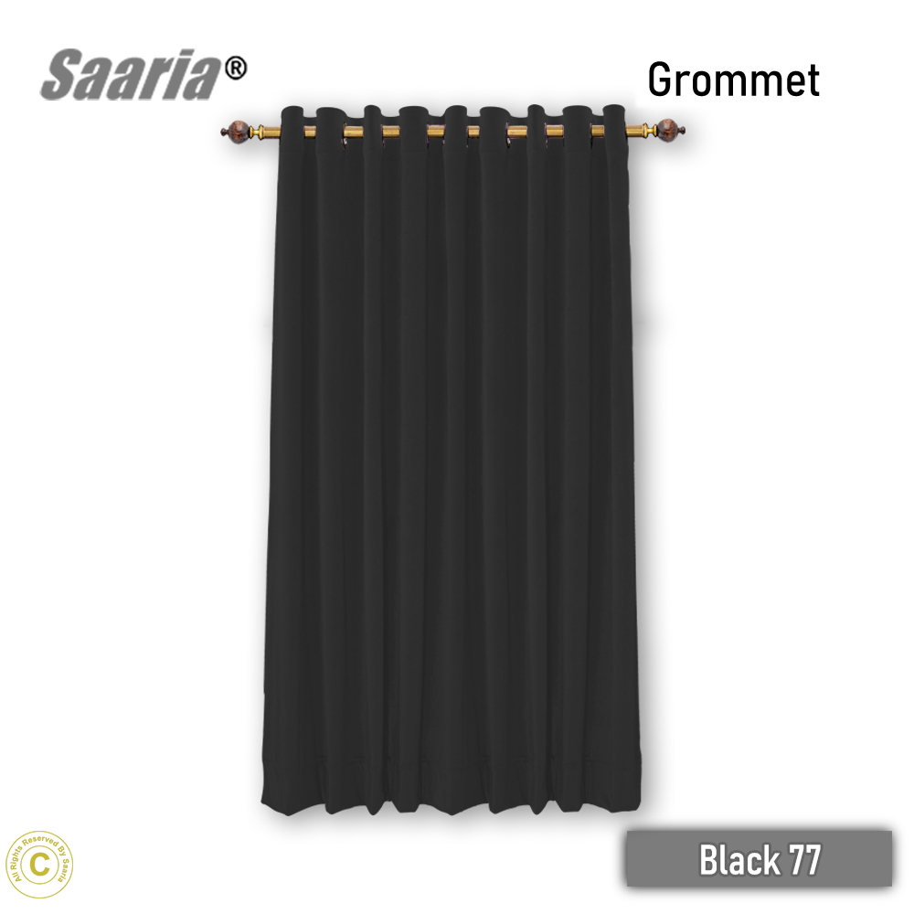 Grommet blackout curtain panels